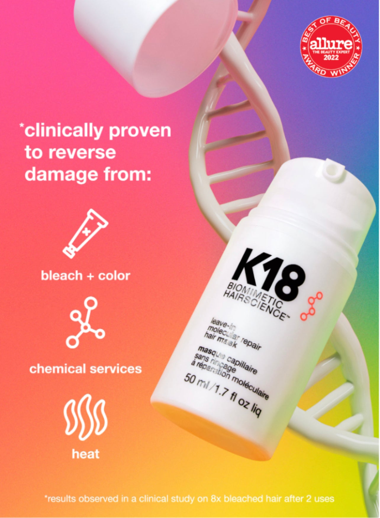K18 Professional Repair hair mask 50ml
