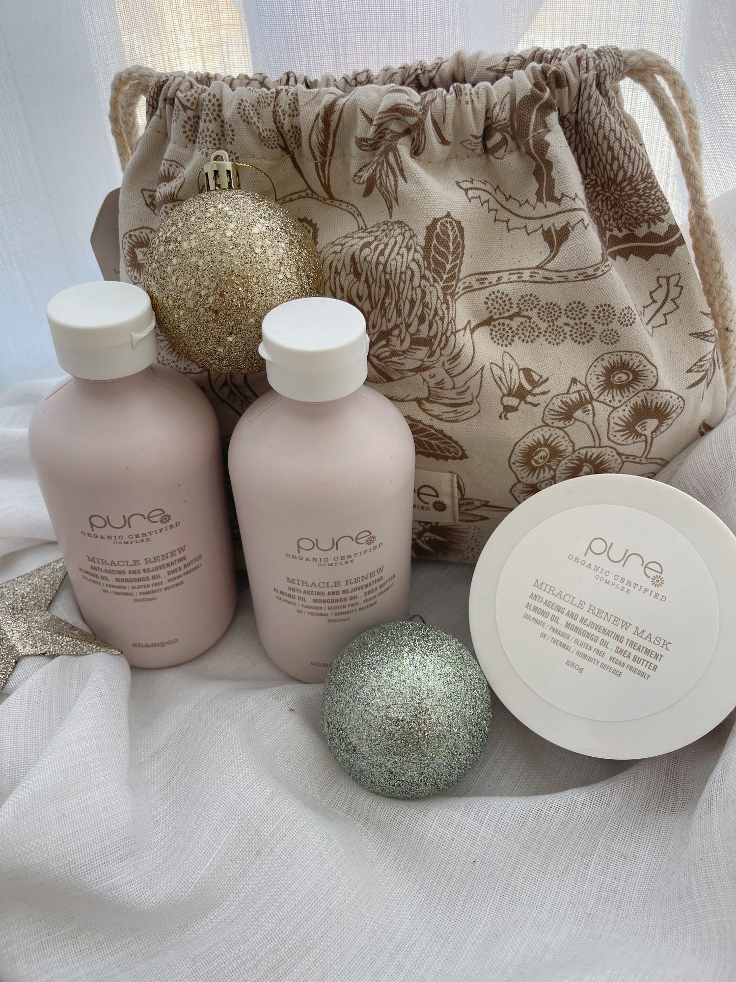 Pure Haircare Christmas pack - Miracle Renew